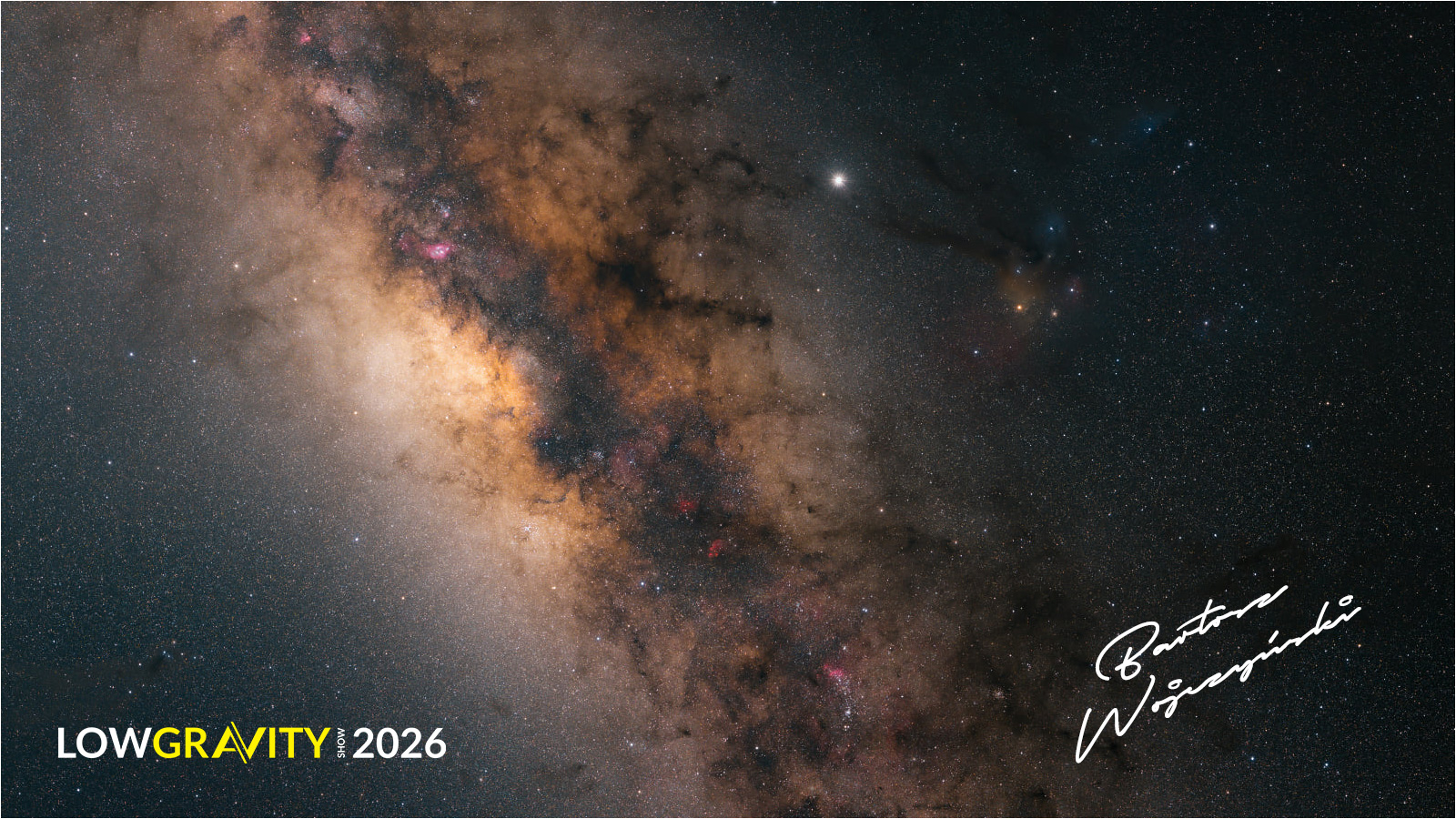 Bartosz Wojczyński - astrofotograf, prelegent Low Gravity Show 2026