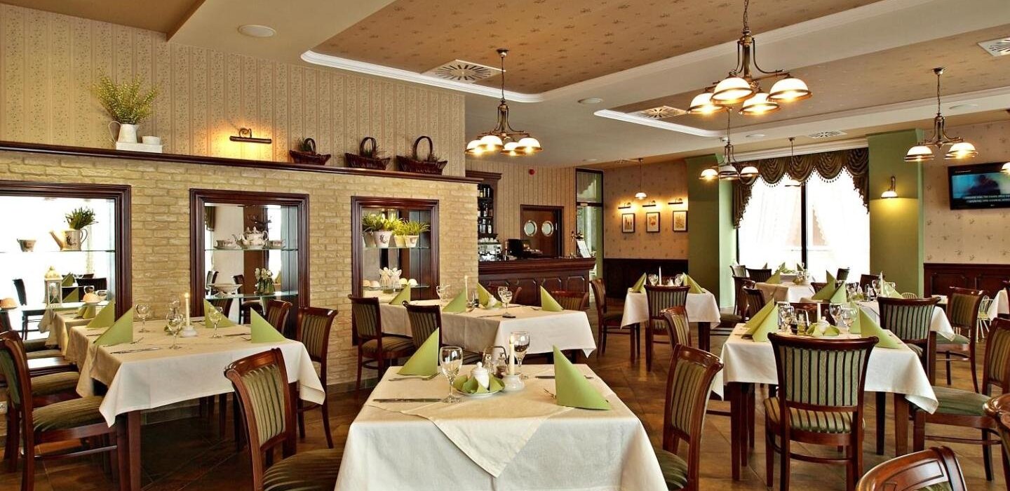 Hotel Fajkier - wnętrze obiektu, Lgota Murowana