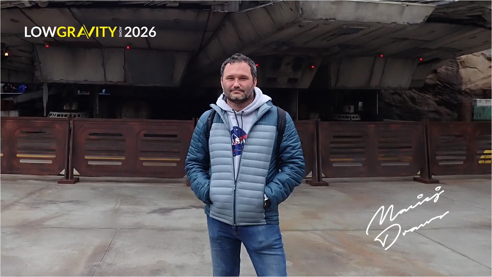 Maciej Draws - historia podboju kosmosu, prelegent Low Gravity Show 2026