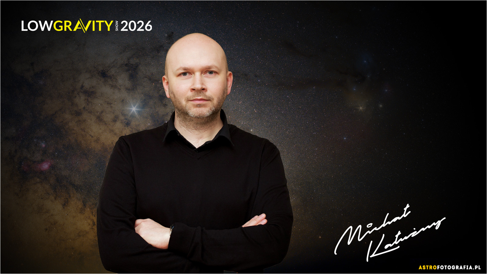 Michał Kałużny - warsztaty astrofotograficzne na Low Gravity Show 2026